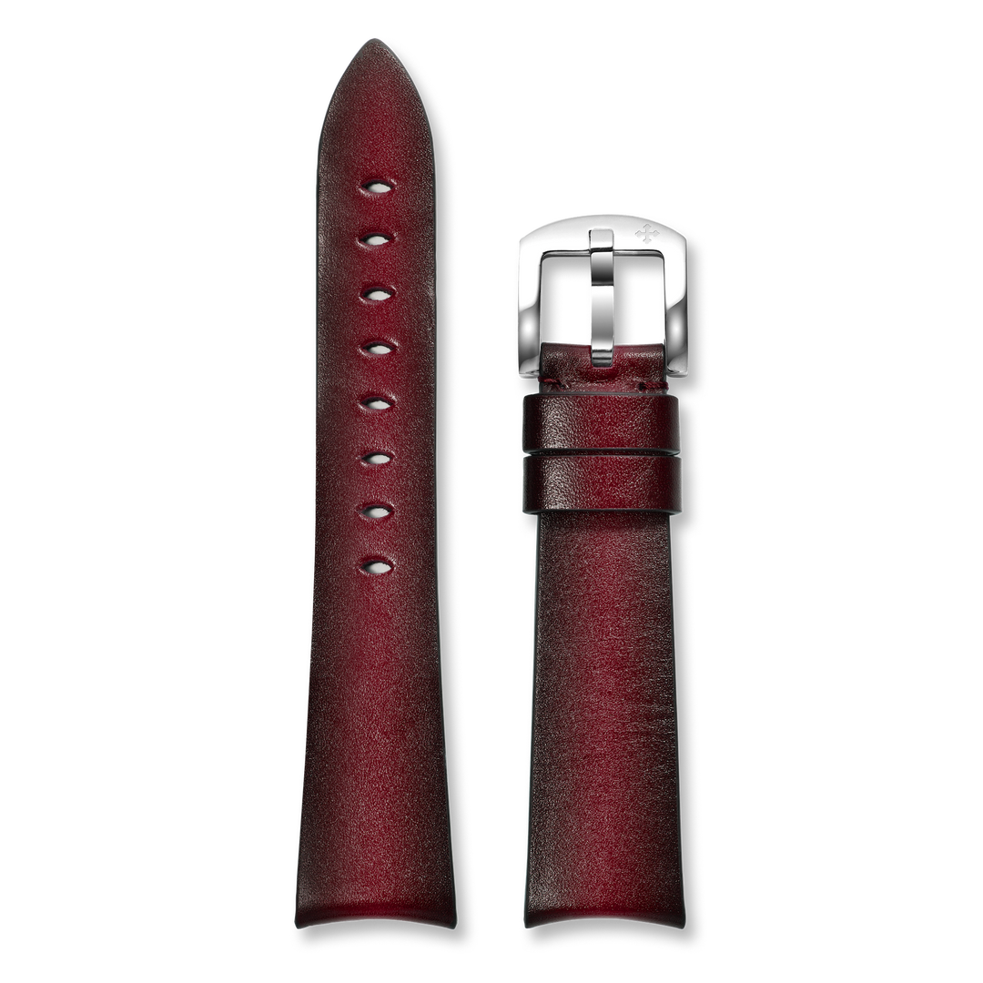 Venezianico Röd Fumè Läderrem 20mm