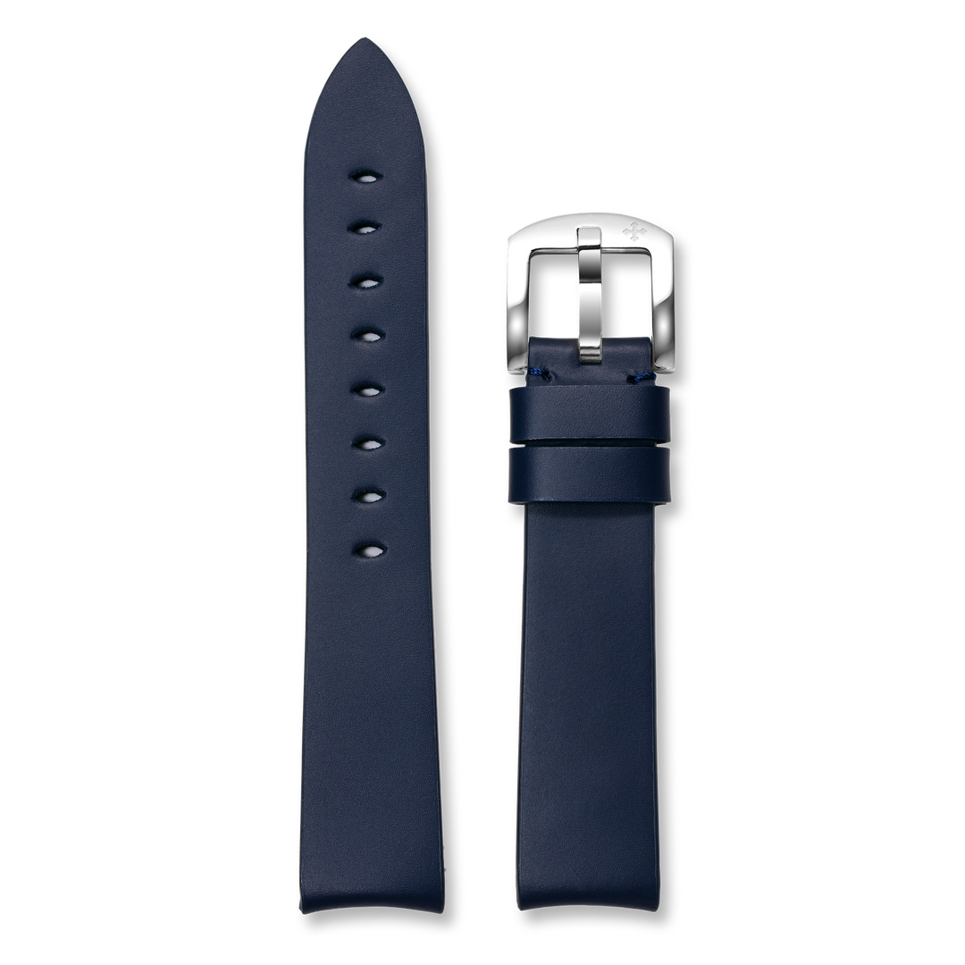 Venezianico Midnight Blue Läderrem 20mm