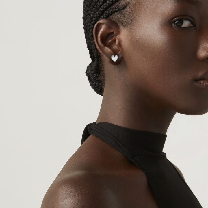 Giovanni Raspini Mini Hjerte Øreringe sølv 10365/1