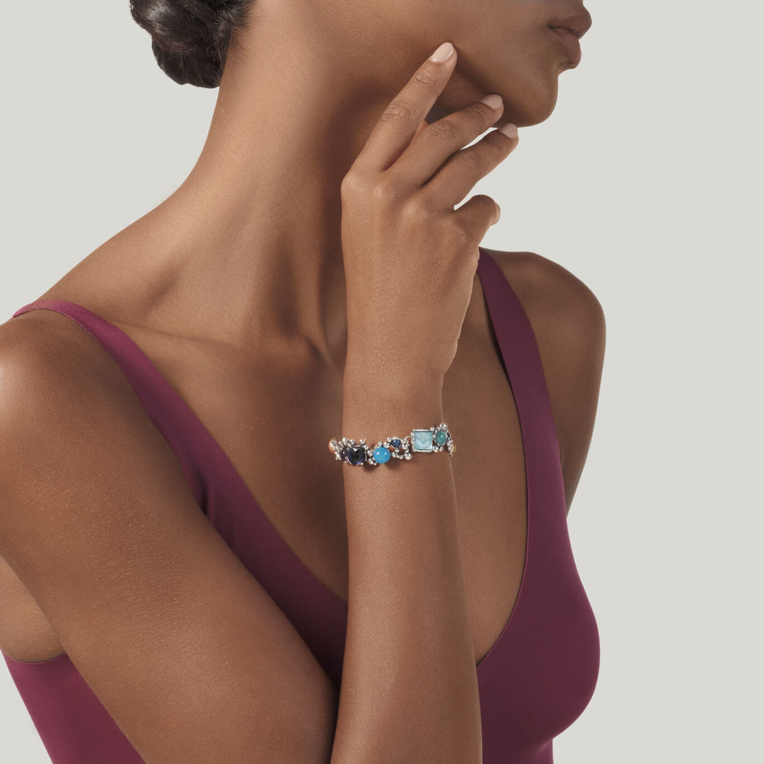 Giovanni Raspini bracciale cocktail Bracciale in Argento 925, pietre naturali, gemme e perle 12531