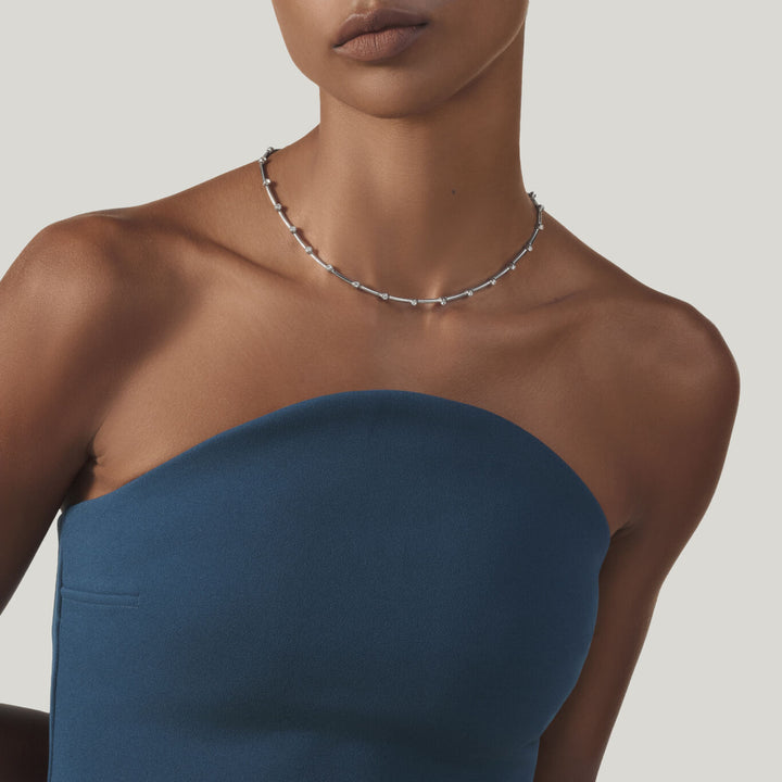 Naszyjnik satelitarny Giovanni Raspini Naszyjnik ze srebra 925 i cyrkonii 12548