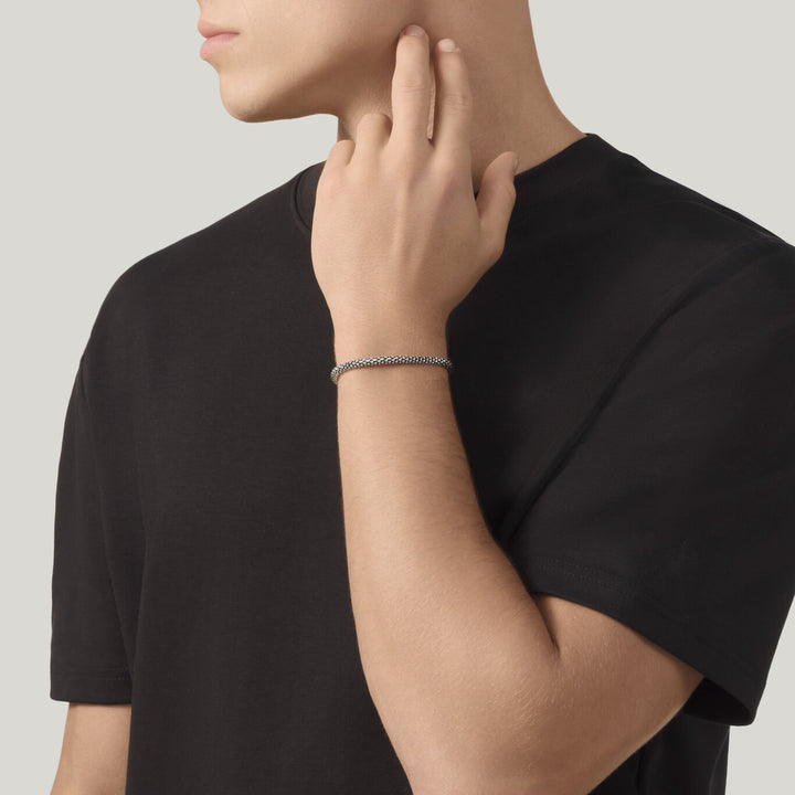 Bransoletka z popcornu Giovanni Raspini Bransoletka ze srebra próby 925 12580