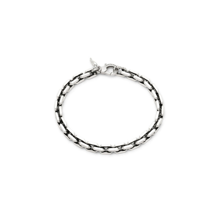 Giovanni Raspini βραχιόλι με σύνδεσμο οκτάγωνο 925 Ασημένιο βραχιόλι 12581