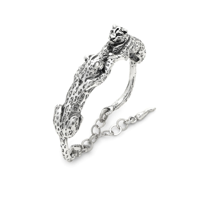 Pulseira de leopardo Giovanni Raspini Pulseira de prata 925 12588