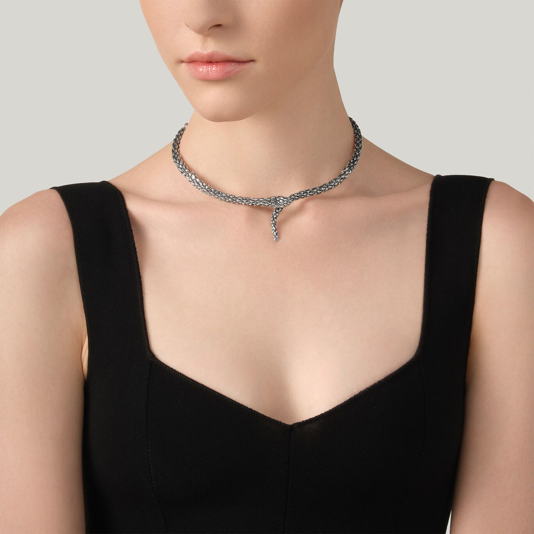 Giovanni Raspini collana serpente Collana in Argento 925 12589