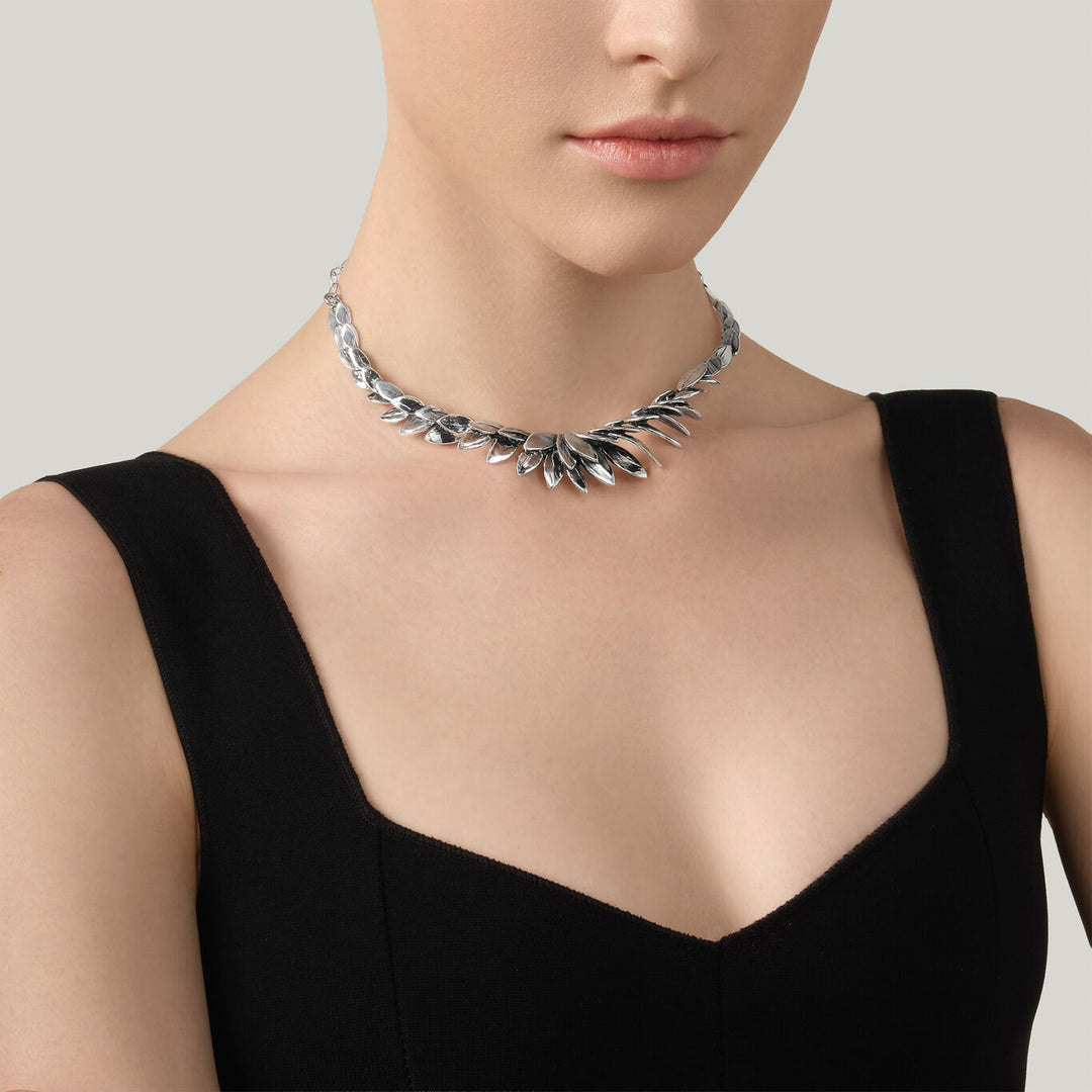 Collar de piel Giovanni Raspini Collar de plata 925 12596