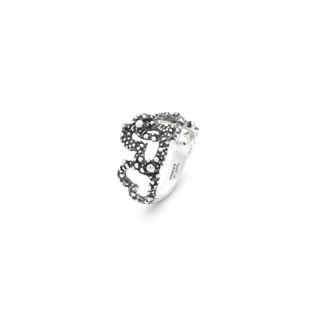 Giovanni Raspini ring harten Ring in 925 zilver 12614
