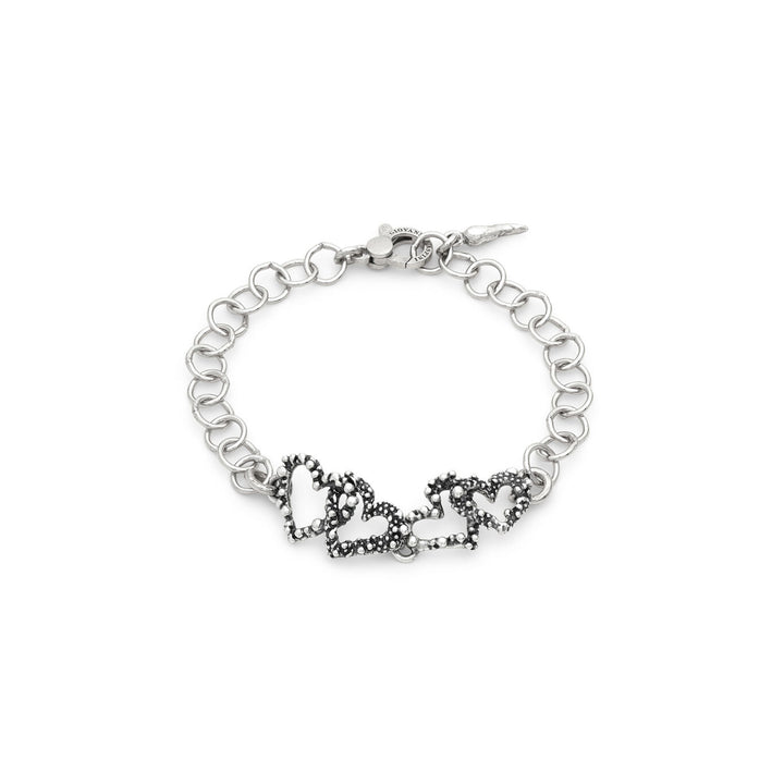 Giovanni Raspini kleines Herzarmband 925 Silber Armband 12617