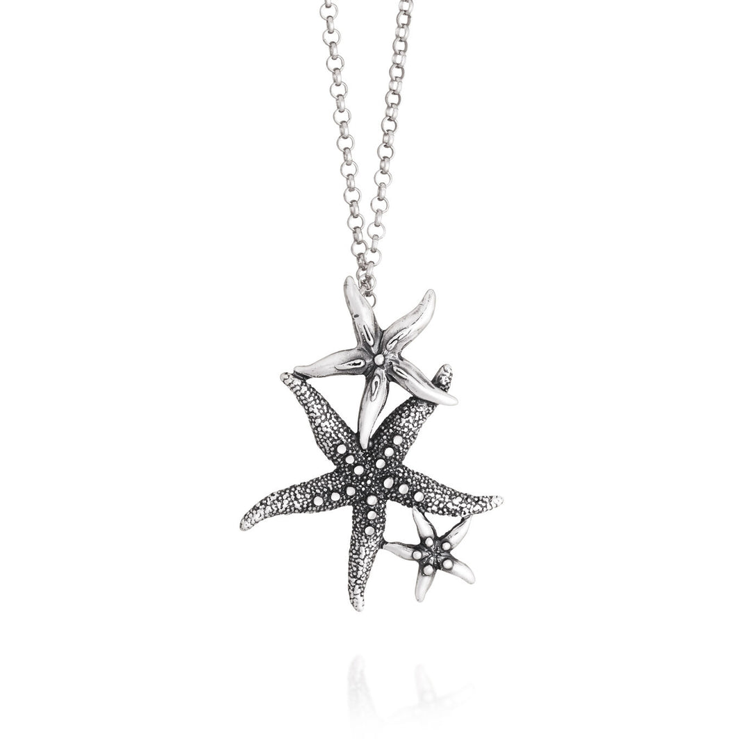 Colar com pingente estrela do mar Giovanni Raspini em prata 925 12644
