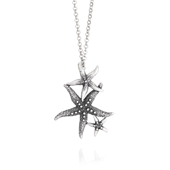 Colar com pingente estrela do mar Giovanni Raspini em prata 925 12644