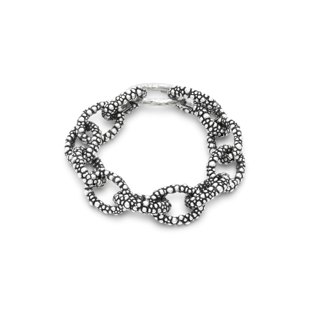 Giovanni Raspini Grand Perlage Armband – 925er Silber Armband – 12695
