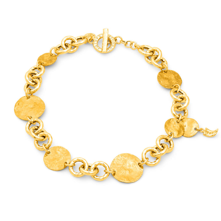 Collar Giovanni Raspini Dakota bronce dorado N0008