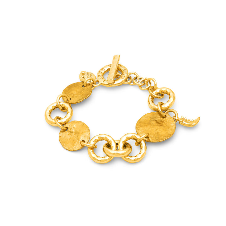 Bracelet Giovanni Raspini Dakota bronze doré N0010