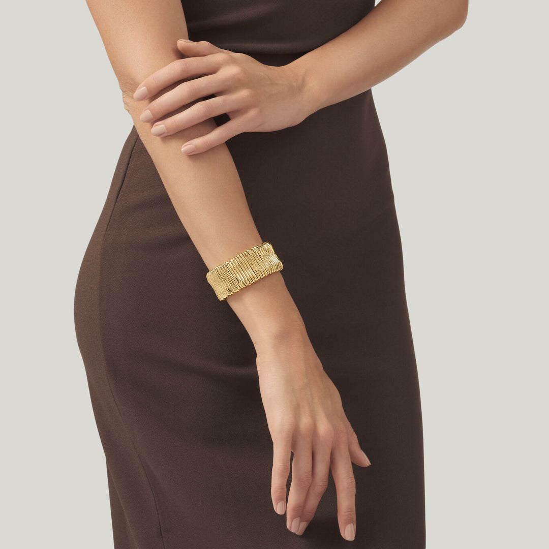 Giovanni Raspini Santa Fe forgyldt bronzearmbånd N0025