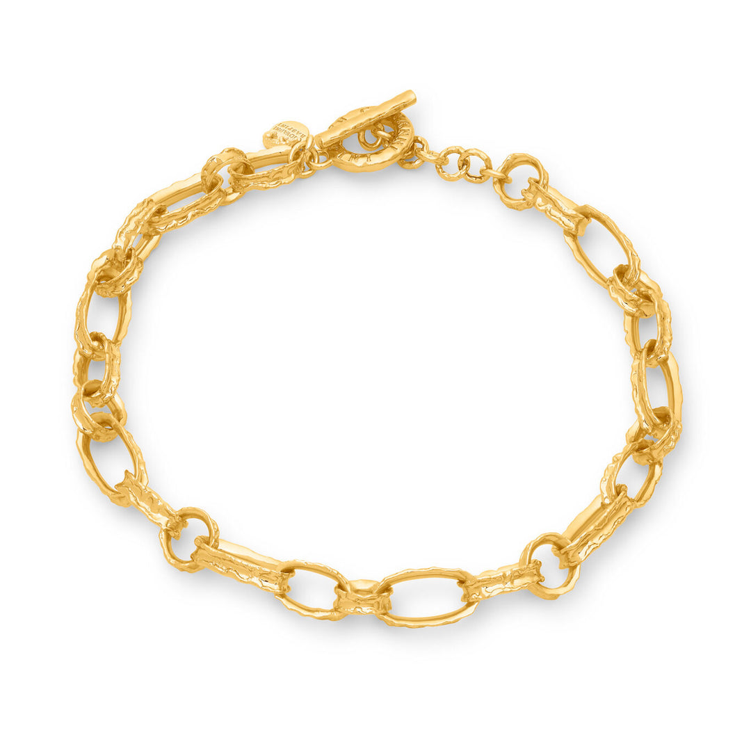 Collar de cadena Giovanni Raspini yuma Collar chapado en oro de 18 kt N0042