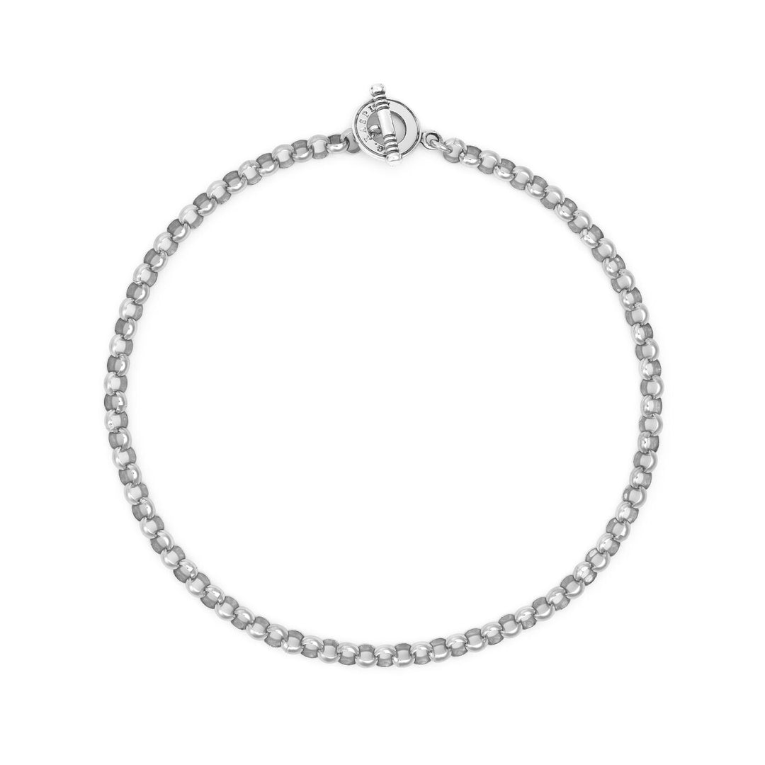 Giovanni Raspini girocollo rolò t-bar Collana in Argento 925 06192