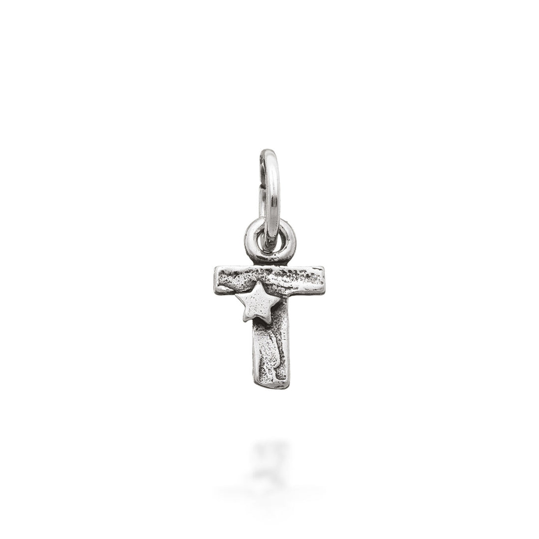 Giovanni Raspini Charm "T" with stars 6664