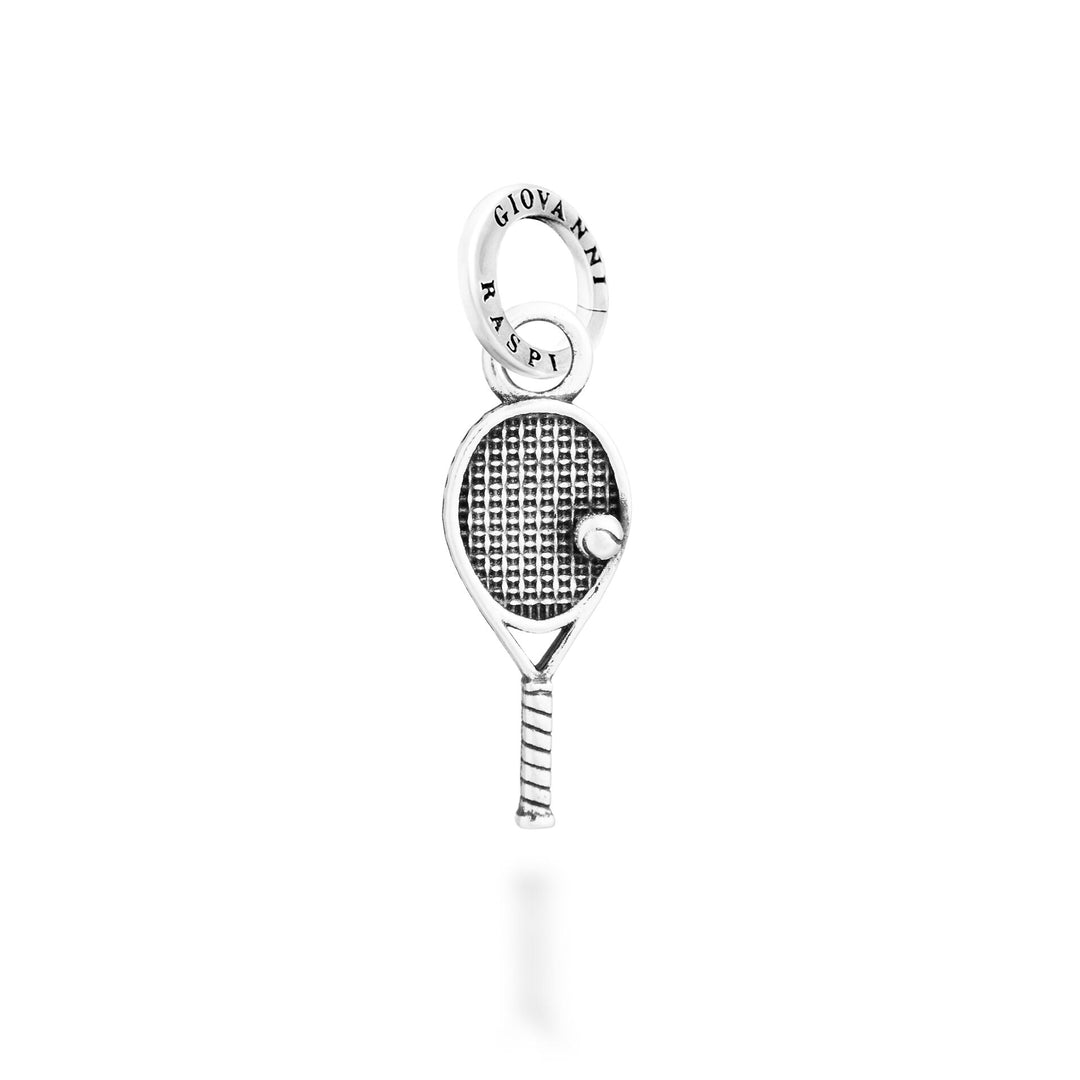 Giovanni Raspini liten tennisracketberlock - Silverberlock - 12769