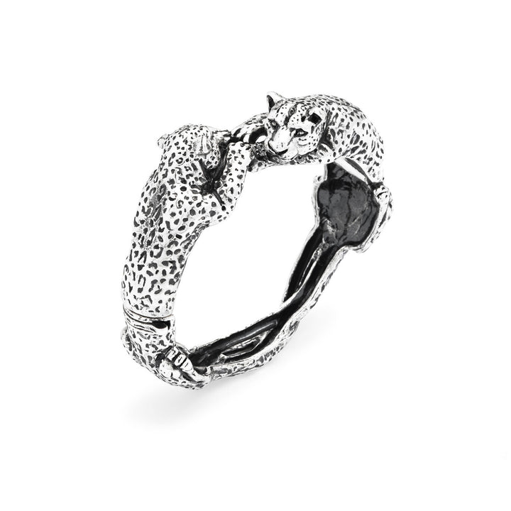Bratara rigida Giovanni Raspini Leopardi argint 925 12271