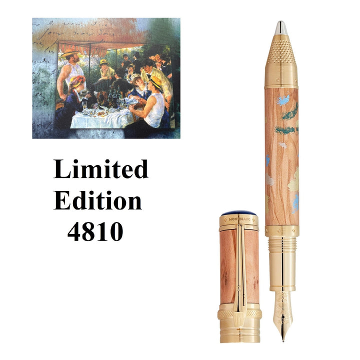 Montblanc fyldepen Masters of Art Hyldest til Pierre-Auguste Renoir Limited Edition 4810 tip M 131981