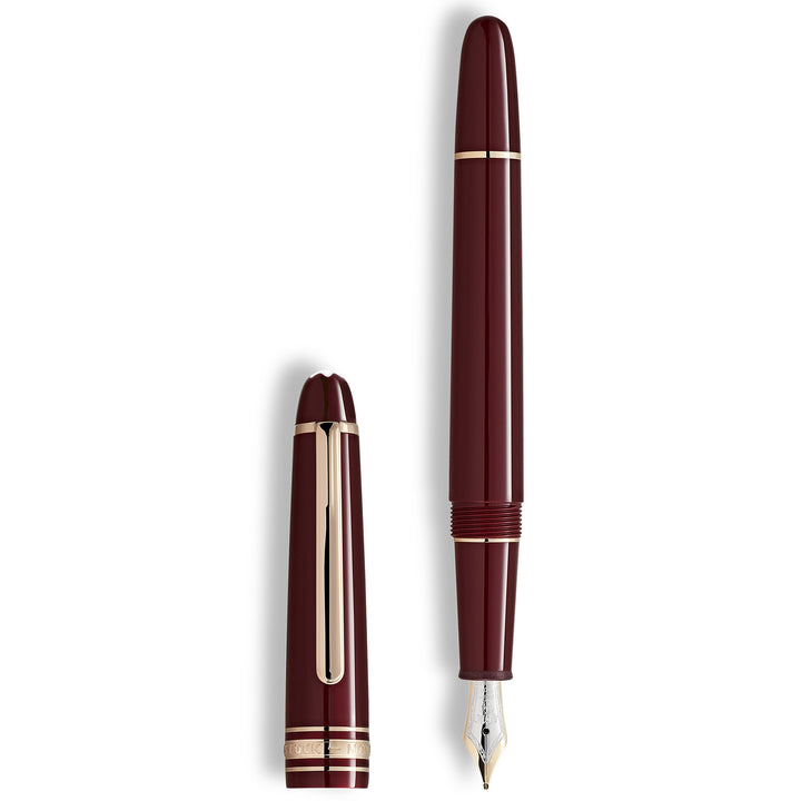 Montblanc Meisterstück plnicí pero bordeaux classique tip M 133014