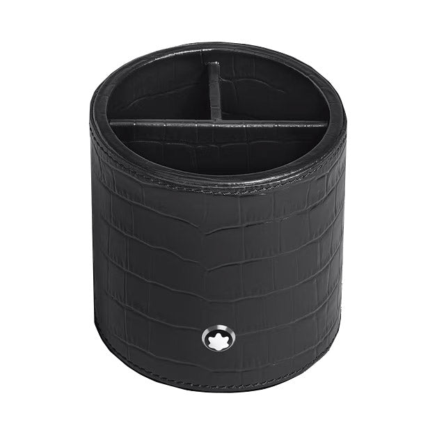 Montblanc crocodile embossed leather pen holder 135984