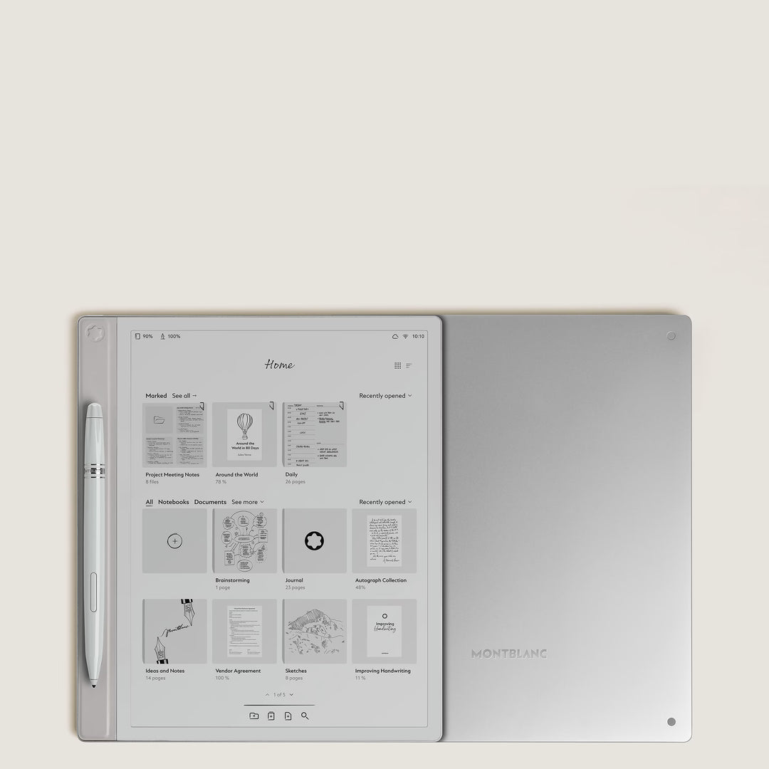 Montblanc digitalt papir sølv 135012