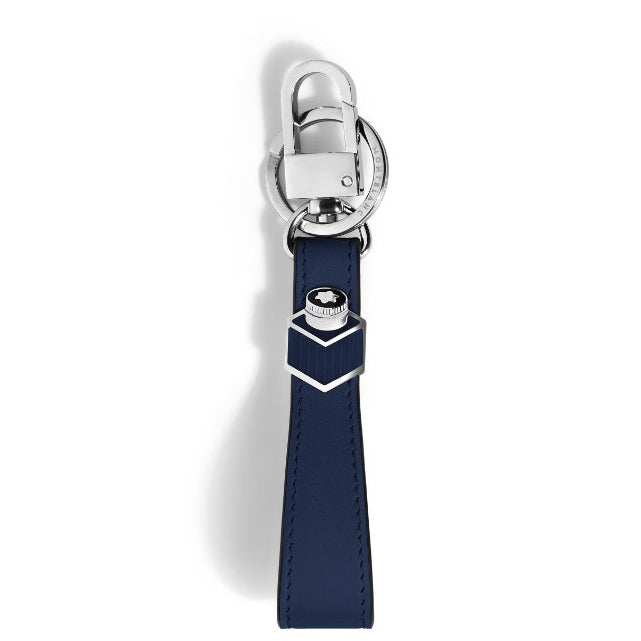Montblanc Inkwell key ring leather Meisterstück ink blue 221312