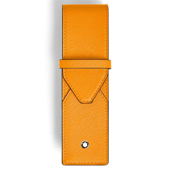 Θήκη Montblanc για 2 όργανα γραφής Φάκελος σαφράν 221642