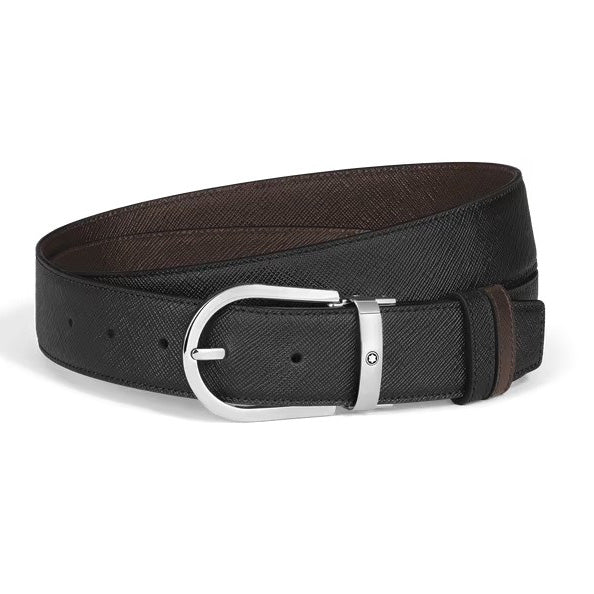 Montblanc megfordítható öv 35 mm patkóbőr Sartorial 222145