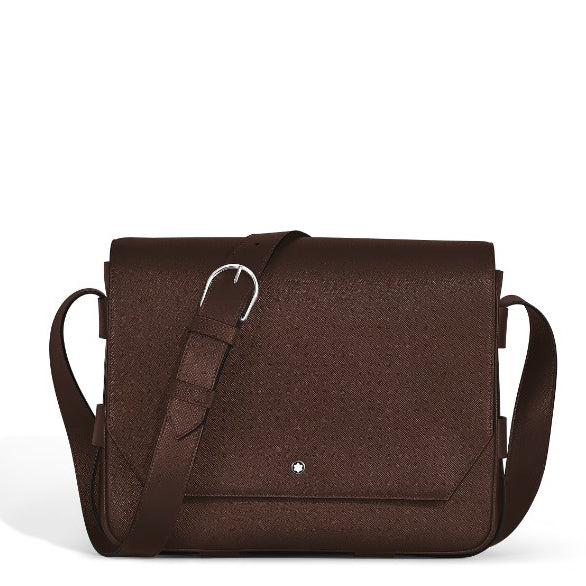 Montblanc Sartorial Ebony värillinen nahkainen lähettilaukku 222931