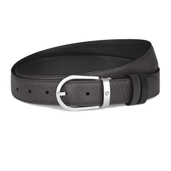 Montblanc Wendegürtel Meisterstück 30 mm geschmiedetes Eisen schwarz 223369