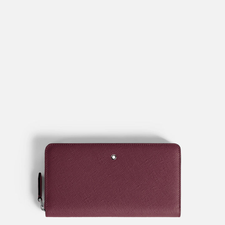 Montblanc wallet 12 compartments with full zip Sartorial Cassis 199372