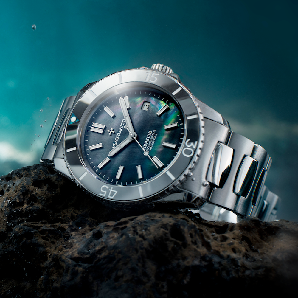 Venetian Nereid Tungsten - Limited Edition Mother of Pearl