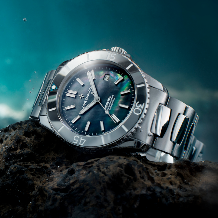 Venetian Nereid Tungsten - Limited Edition Mother of Pearl