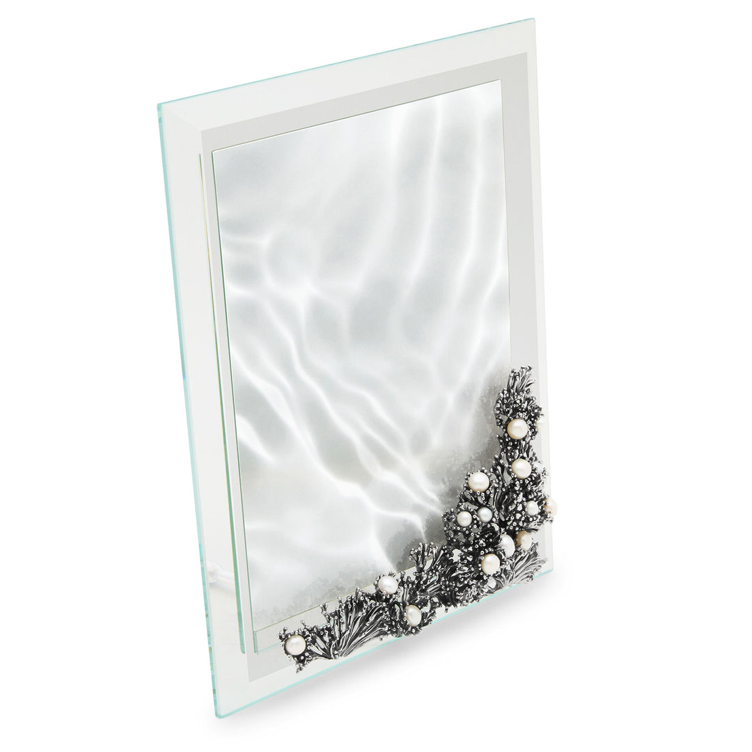 Giovanni Raspini Anemone Light Frame -Kehys hopeaa ja leikattua lasia - 02389