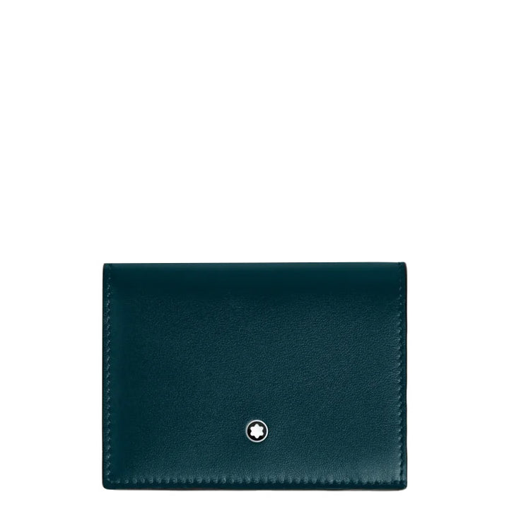 Portofel continental Montblanc nano maro moale 198753