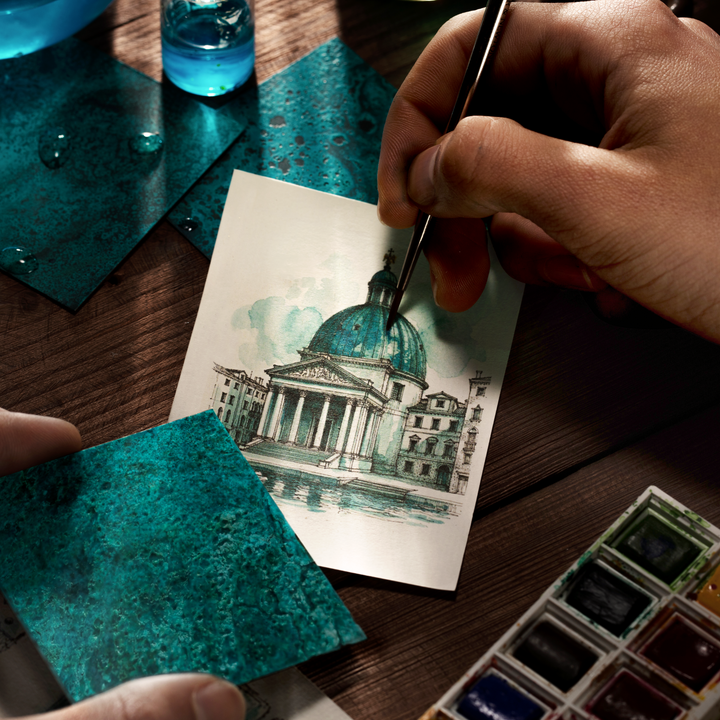 Wenecka Nereide Verdigris - 4521549