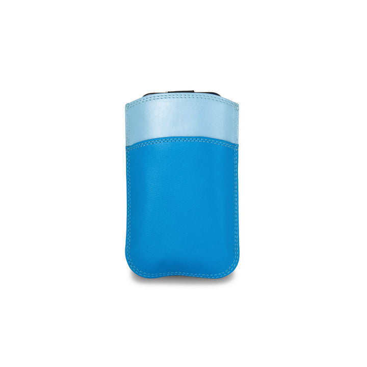 iPhone SE/5S/5/4S/4 hoesje van veelkleurig leer met Pull Up van DUDU