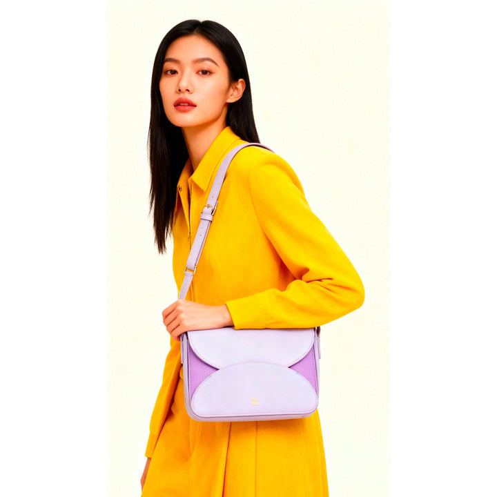 Bolsa de ombro feminina de couro DUDU com aba modelo envelope – Bolsa pequena, elegante e versátil com alça de ombro ajustável, bolsa perfeita para todas as ocasiões