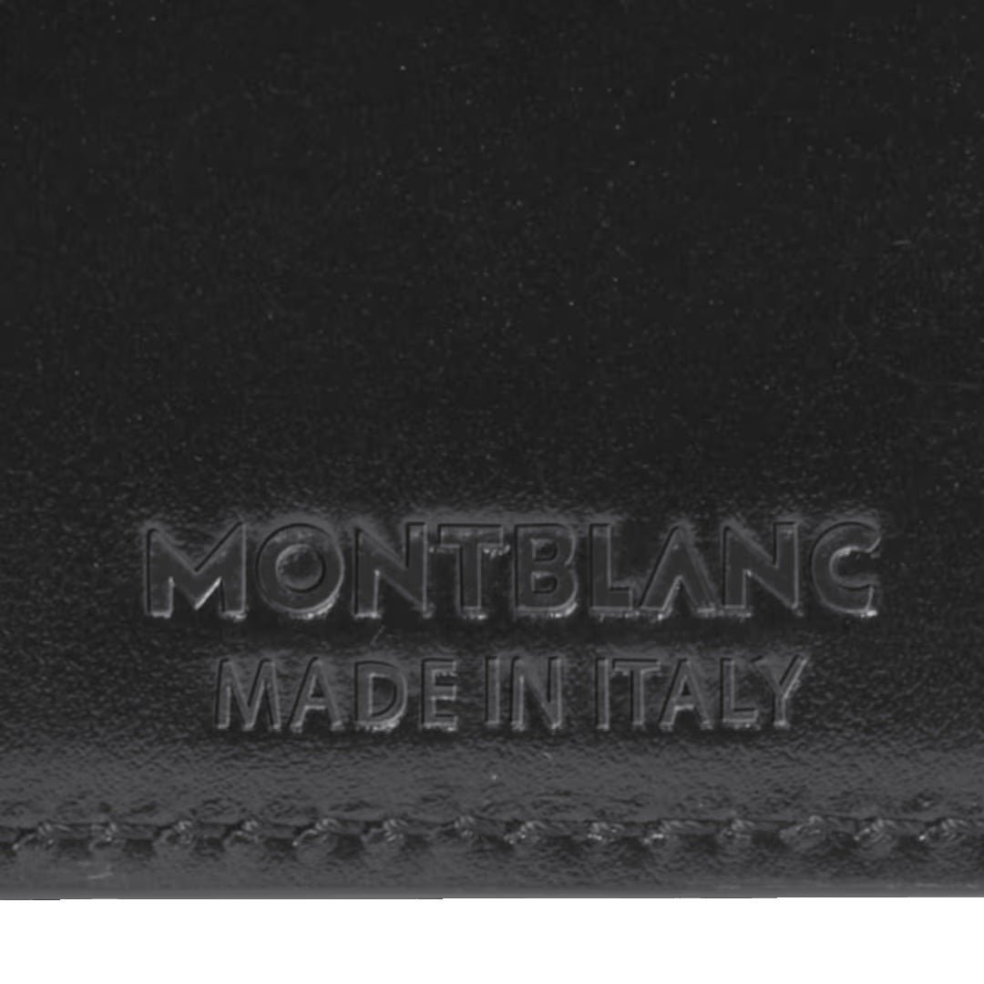 Montblanc Meisterstuck pung 6 rum med 2 synlige lommer sort 198314