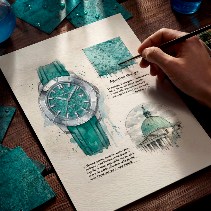 Wenecka Nereide Verdigris - 4521549