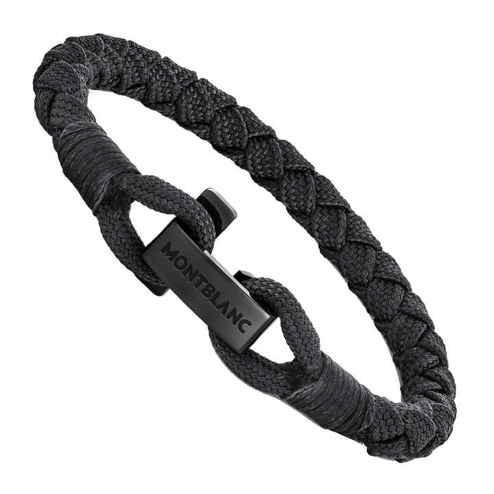 Montblanc Bratara Montblanc cu inchizatoare in T neagra marimea L 130892 68