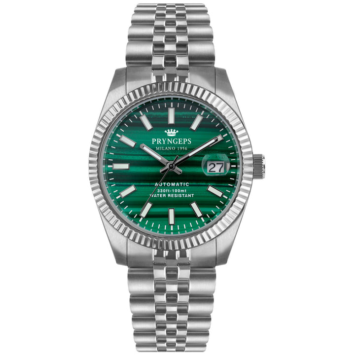 Pryngeps Erre X Malachite kello 40mm vihreä kvartsiteräs A1209 MA