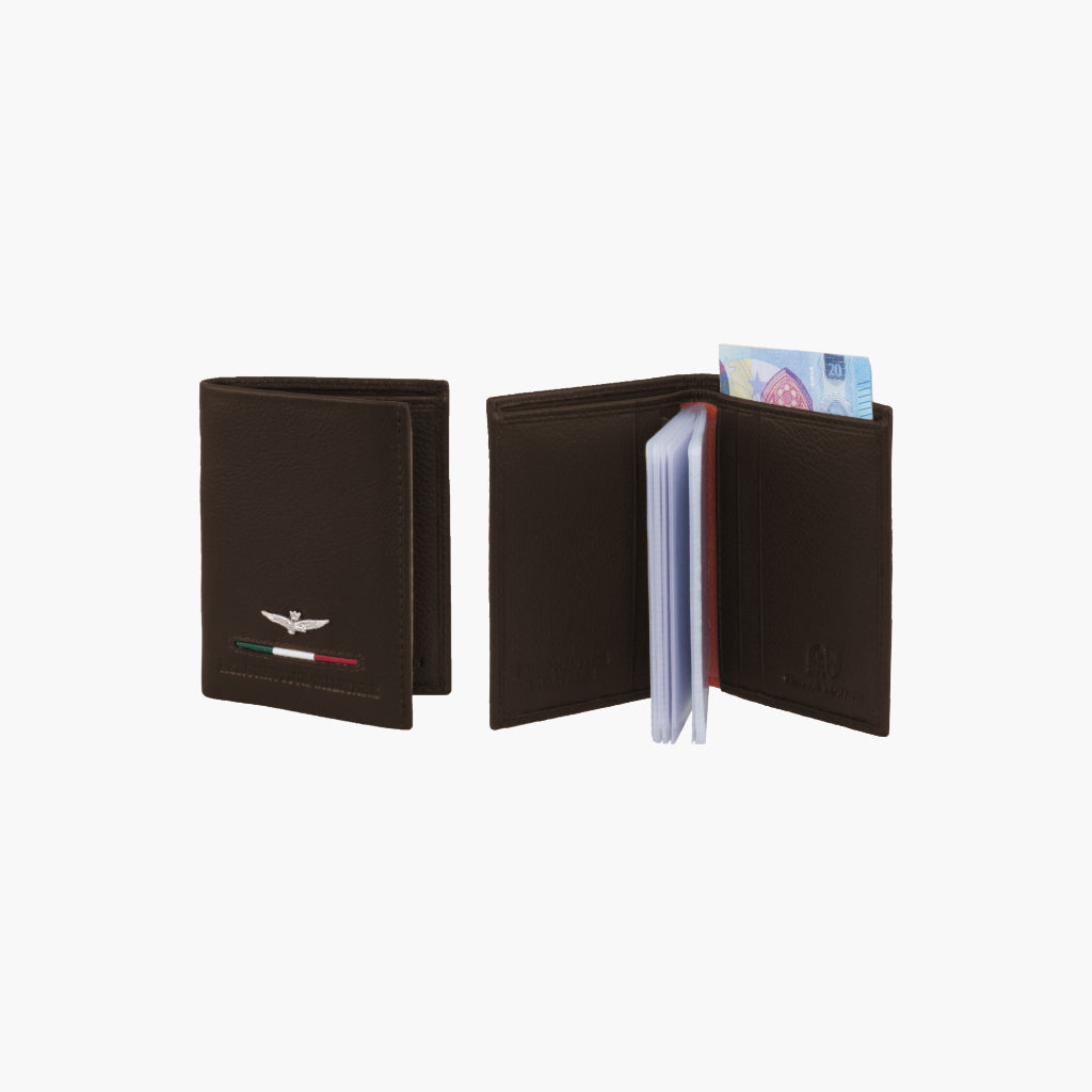 Aeronautica Militare Herre læder kortholder Fighter line AM154-MO