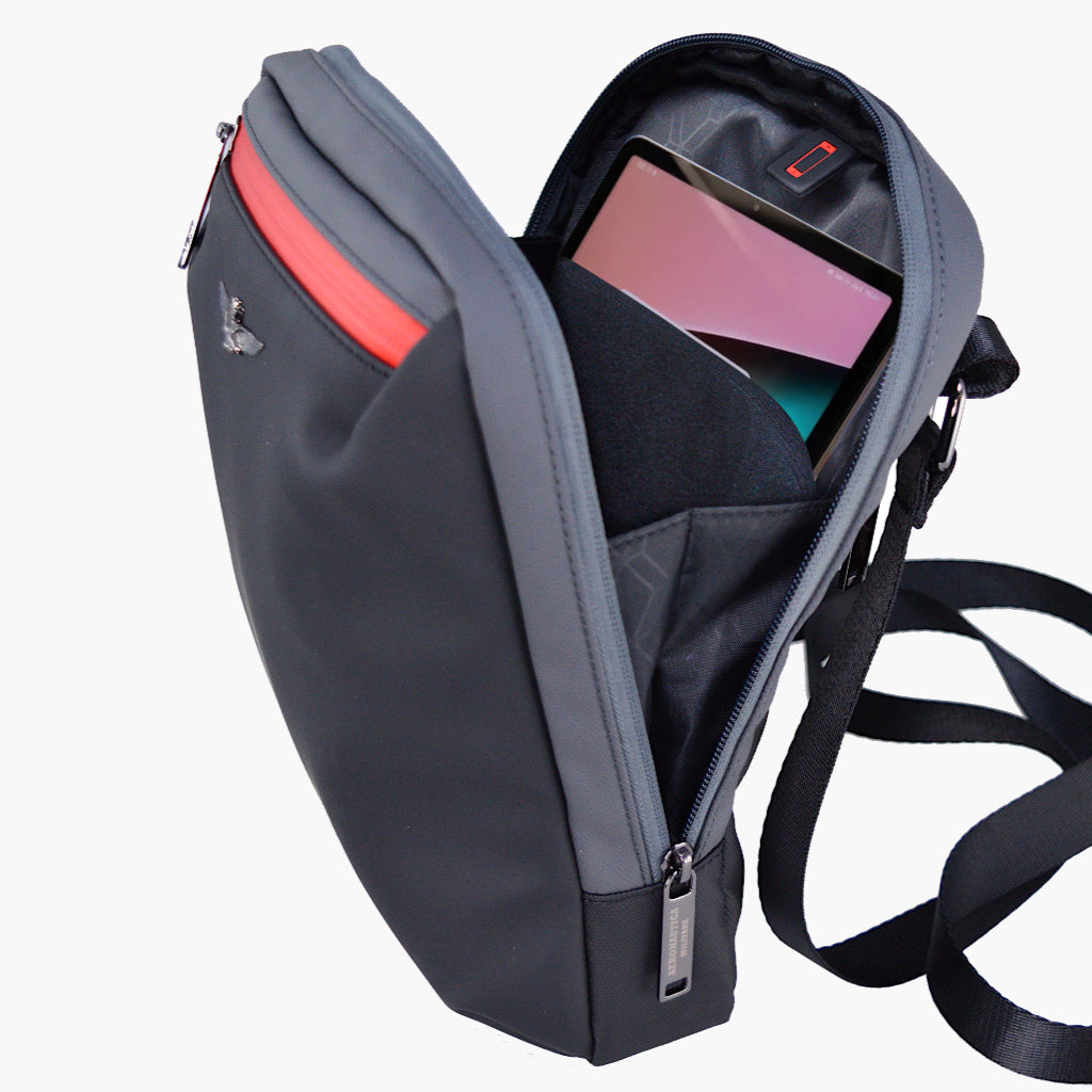 Aeronautica Militare Helix AM482-BL line tablet carrying strap