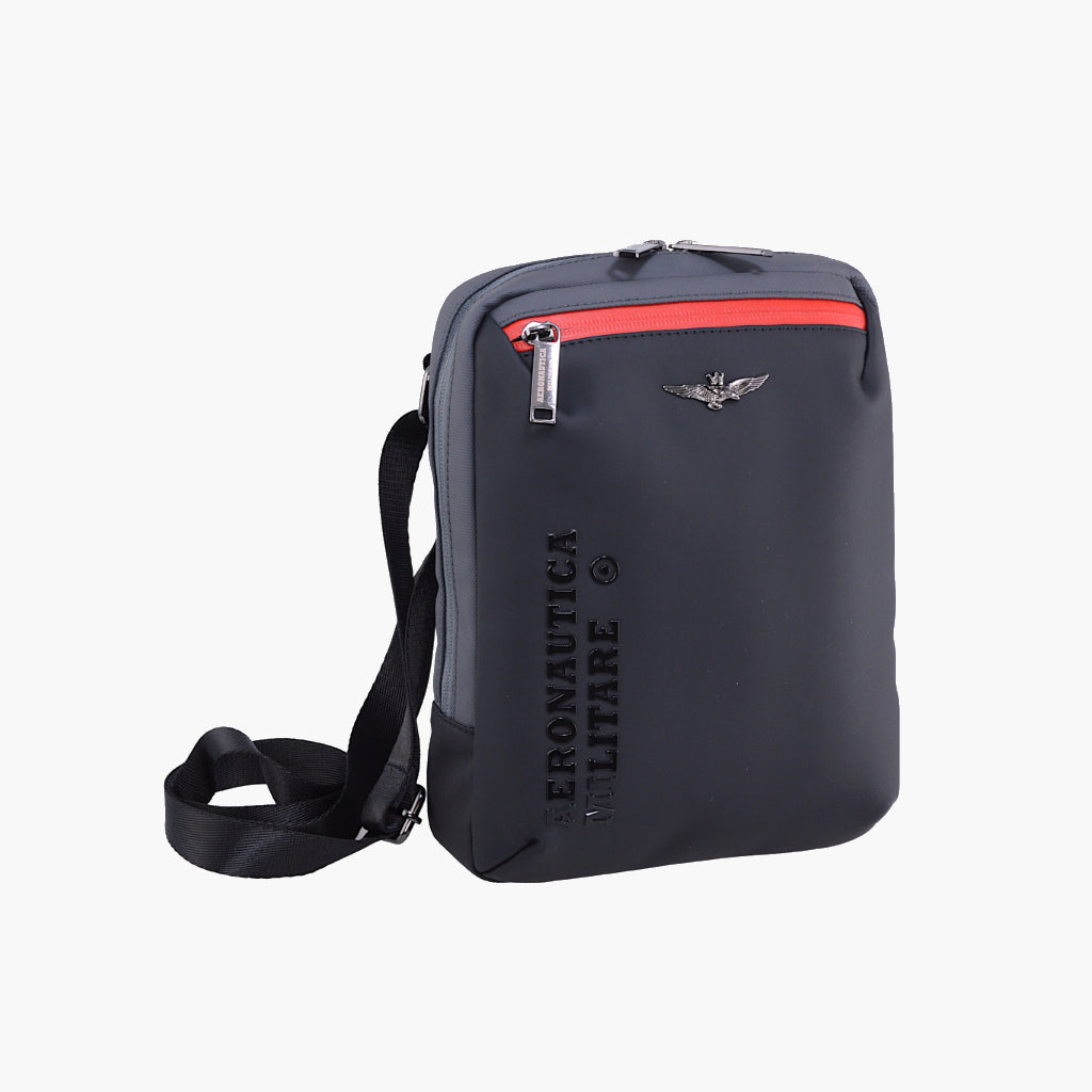 Aeronautica Militare Correa para transporte de tableta Línea Helix AM482-NEGR