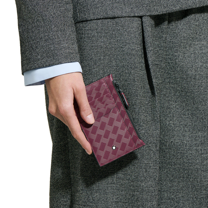 Tarjetero Montblanc 8 compartimentos con cremallera Extreme 3.0 199425