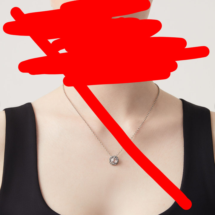 Giovanni Raspini Shine Mini choker halsband 925 silver zirkon 11999