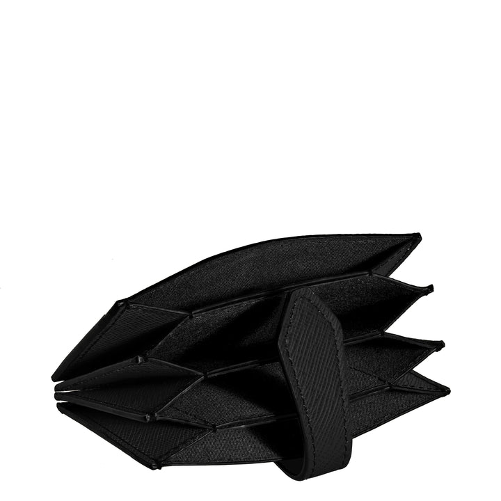 Tarjetero Montblanc 5 compartimentos Sartorial Negro 199380